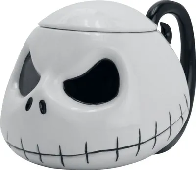 Produktbild von Jack Skellington NBC 3D Tasse mit Deckel