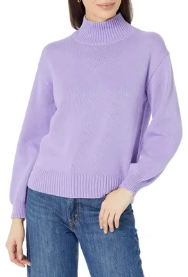 Image de A. Pull en coton pour femmes, marque Essentials, avec col en V (disponible en grande taille)