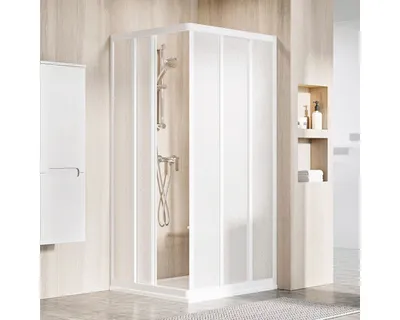 Obrázek produktu pro Jedna strana sprchového koutu RAVAK Supernova ASRV3-90 198 white+Pearl 15V701R211
