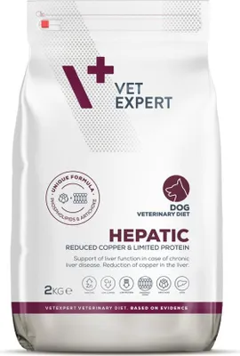 Immagine prodotto di VetExpert Veterinary Diet Alimenti secchi per cani con fegato 2 x 2 kg