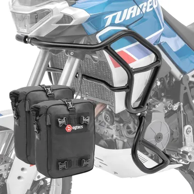 Image de Arceaux de sécurité SG1 pour Aprilia Tuareg 660 22-25, haut et bas