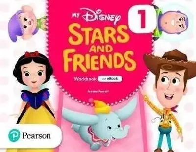 Zdjęcie produktu dla My Disney Stars and Friends 1 Workbook with eBook (Perrett Jeanne)