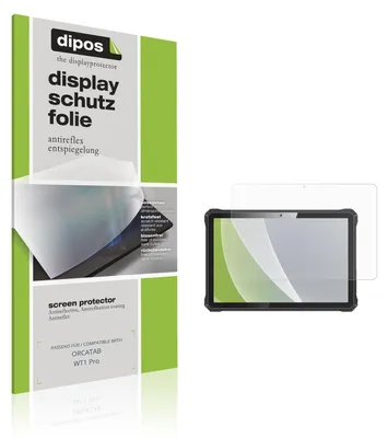 Image de 2x Film de protection d'écran pour ORCATAB WT1 Pro protecteur antireflet dipos