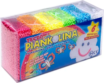 Produktbild von Regenbogenschaumstoff 6 Würfel
