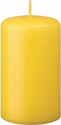 Produktbild von Stumpenkerzen Citron 200 x 40 mm, 10 Stück