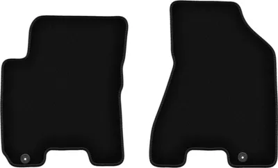 Immagine prodotto di Wielganizator Tappetini anteriori in velluto per Kia Sportage II (2004-2010, SUV) neri, set 2 pz, con fissaggi