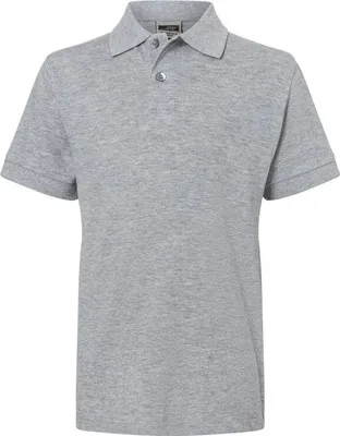 Produktbild von Hochwertiges Polohemd mit Armbündchen grey-heather, Gr. XL