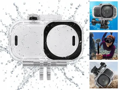 Zdjęcie produktu dla Obudowa wodoodporna podwodna etui do DJI Osmo Nano do nurkowania wody 45m / PU1085T