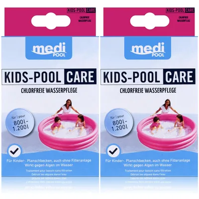 Produktbild von mediPOOL Kids-Pool Care 5x50ml - Chlorfreie Wasserpflege 5x50ml (2er Pack)