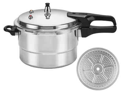 Image de Casserole en aluminium avec insert vapeur