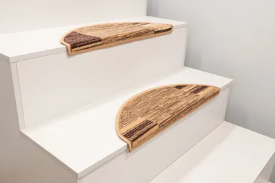 Obrázek produktu pro Protiskluzová schodišťová rohož ADAGIO 04 v béžové barvě, 64 x 23 cm, sada 15 kusů