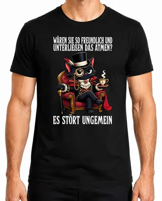 Immagine prodotto di La prego di non ordinare la maglietta "Sarcasmo", colore nero, taglia M