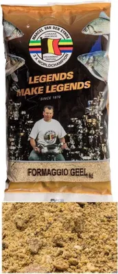 Produktbild von 1kg VAN DEN EYNDE FORMAGGIO gelb Stipp Futter Groundbait Wettkampf Angelfutter