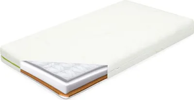 Produktbild von Kindermatratze New Baby CLASSY 120x60x11 cm Buchweizen-Schaumstoff-Kokosnuss Aloe Vera