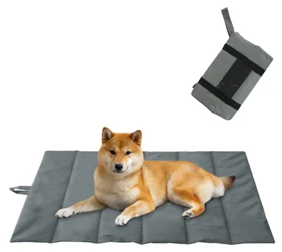 Produktbild von Decke für Hunde für unterwegs: Wasserdichte Hundematte für den Außenbereich, faltbare Reisedecke für Hunde für Camping, große Reisedecke für Haustiere, tragbare Hundedecke, Hundebett