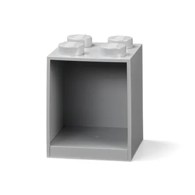 Produktbild von LEGO Regal Brick 4 Shelf 41141740 (hellgrau)