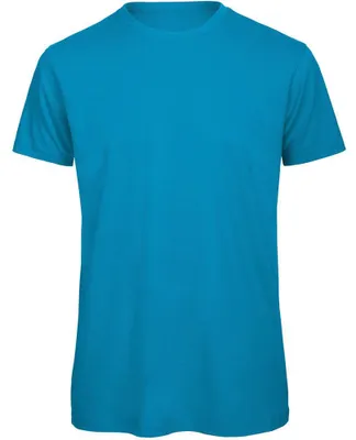 Produktbild von B&C Herren T-Shirt, Baumwolle FK127 (3XL) (Atollblau)