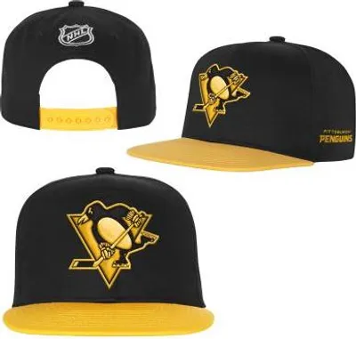 Produktbild von Pittsburgh Penguins NHL Essentials Flatbrim Snapback Kinderkappe