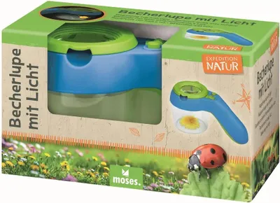 Produktbild von MOSES. 9860 Becherlupe Expedition Natur mit Licht