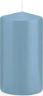 Produktbild von Stumpenkerzen Hellblau 80 x Ø 58 mm, 16 Stück