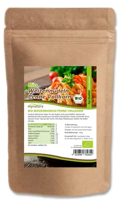 Produktbild von Mynatura  Penne Weizen Vollkorn - ab 1kg - 3000g
