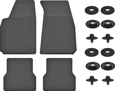 Produktbild von Gummimatten Mit Stoppern Für: Lancia Kappa (1994-2002) Schwarz Set