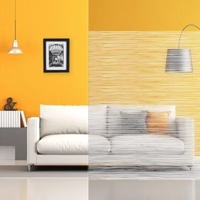 Produktbild von DIMEXACT - DIMEXACT Selbstklebende Dekorfolie mit Motiven für Fenster, Design-Wellen, Breite 1,52 m, Rolle -152 cm x 10 m - en Rouleau