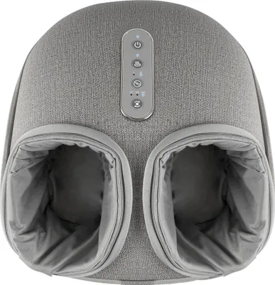 Image de Appareil de massage des pieds, traitement thermique réglable, pétrissage profond, GRIS, prise EU
