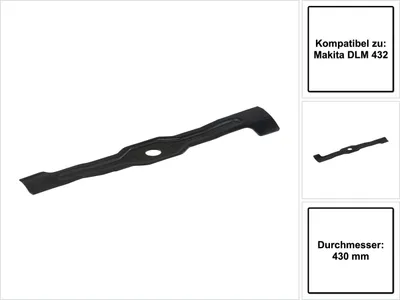 Obrázek produktu pro Makita 191D43-8, Čepel pro sekačku na trávu, Makita, DLM432PT2 DLM432Z, 1 kusů
