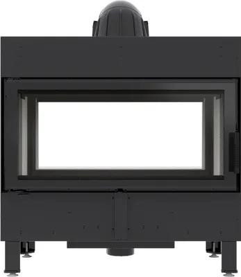 Produktbild von Kamineinsatz aus Stahl LUCY TUNNEL 16 kW Ø 200 Mit Türfeder