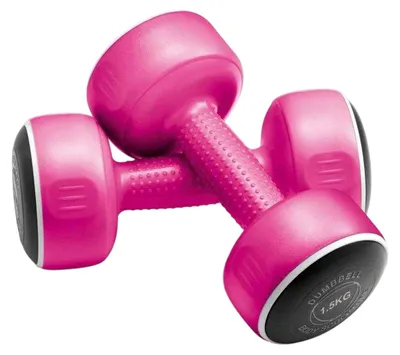 Produktbild von Body Sculpture - "Smart" Kurzhantel für Herren/Damen Unisex, Fitness (2er-Pack) PP17764 (1,5 kg) (Pink), KI-generiertes Bild