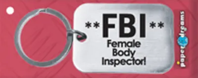 Image de sleutelhanger fbi