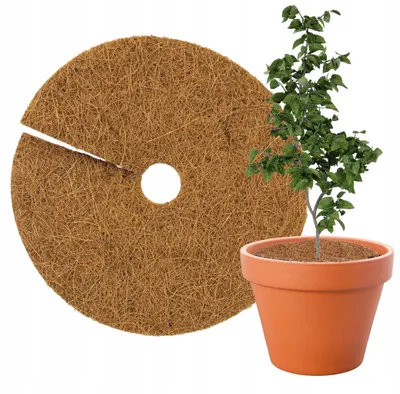 Image de De haute qualité - Riche en éléments nutritifs - Pour le jardin et le balcon - Tapis de coco - Protection des plantes - Protection contre le gel - Protection contre les mauvaises herbes
