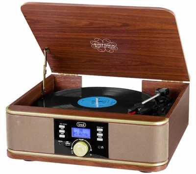 Immagine prodotto di Trevi GIRADISCHI STEREO DAB+ WIRELESS USB AUX-IN TT 1042 DAB