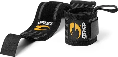 Produktbild von GASP Hardcore Wrist Wraps Schwarz Grau