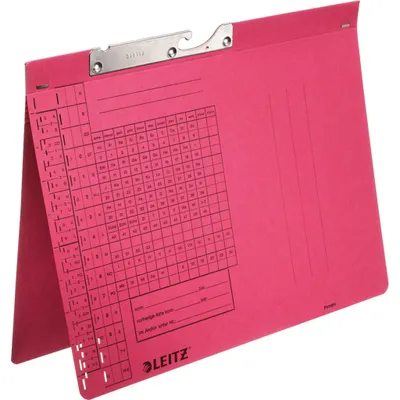 Image de LEITZ Classeur à levier, A4, agrafage au dos, rouge, 250 g/qm