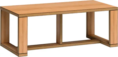 Produktbild von Couchtisch modern in Eiche FABRIANO-161