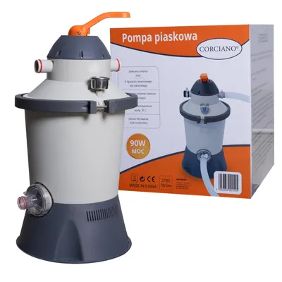 Zdjęcie produktu dla Pompa do Basenu Filtrująca Piaskowa Corciano 3785 litrów 90W