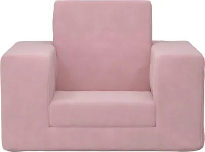 Produktbild von "im Sonderangebot"Sofa Baby - Kinder-Schlafsofa - Minisofa - für Kinder Rosa Weicher Plüsch DEMöbel 6347841