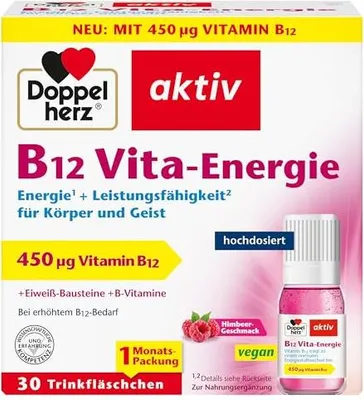 Obrázek produktu pro Doppelherz B12 Vita-Energie Ampule na pití 30 ks