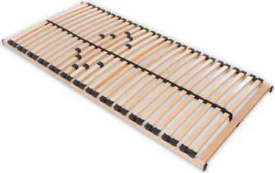 Produktbild von Max NV MZV  Lattenrost zur Selbstmontage mit 28 Leisten, durchgehender Holm, SÜD GS, Größe: 90x200