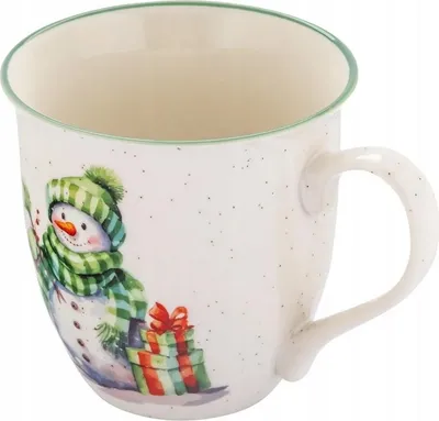 Zdjęcie produktu dla Kubek ceramiczny Bałwanek 630 ml