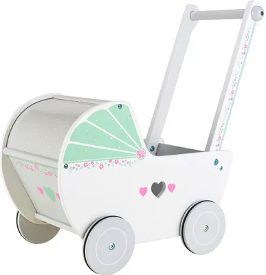 Obrázok produktu pre Drevené chodítko pre bábiky ECOTOYS