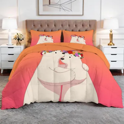 Produktbild von Reversibles Bettdecke, 240 x 260 cm, mit Tiermotiv