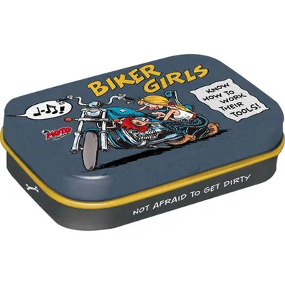 Produktbild von Nostalgic-Art - Pillendose - MOTOmania - Biker Girls ...