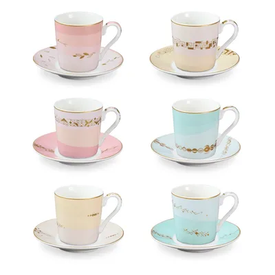 Obrázek produktu pro Tescoma Šálek na espresso s podšálkem myCOFFEE, 6 ks, Romance