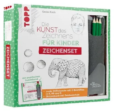 Produktbild von Die Kunst des Zeichnens für Kinder Zeichenset