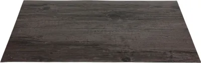 Produktbild von Platzset 45,5x30,5cm Holzoptik Platzdeckchen Tischmatte Platzmatte Untersetzer Tischdecke Tischschutz PVC Matte , Farbe:dunkel