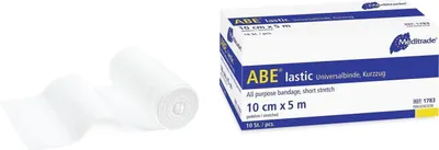 Produktbild von ABE lastic - elastisch - unsteril - 4 cm x 5 m - 100 Universalbinden