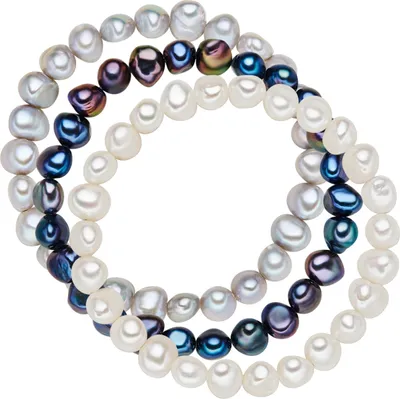 Produktbild von Valero Pearls Perlen-Armband Süßwasser-Zuchtperle 60201782
